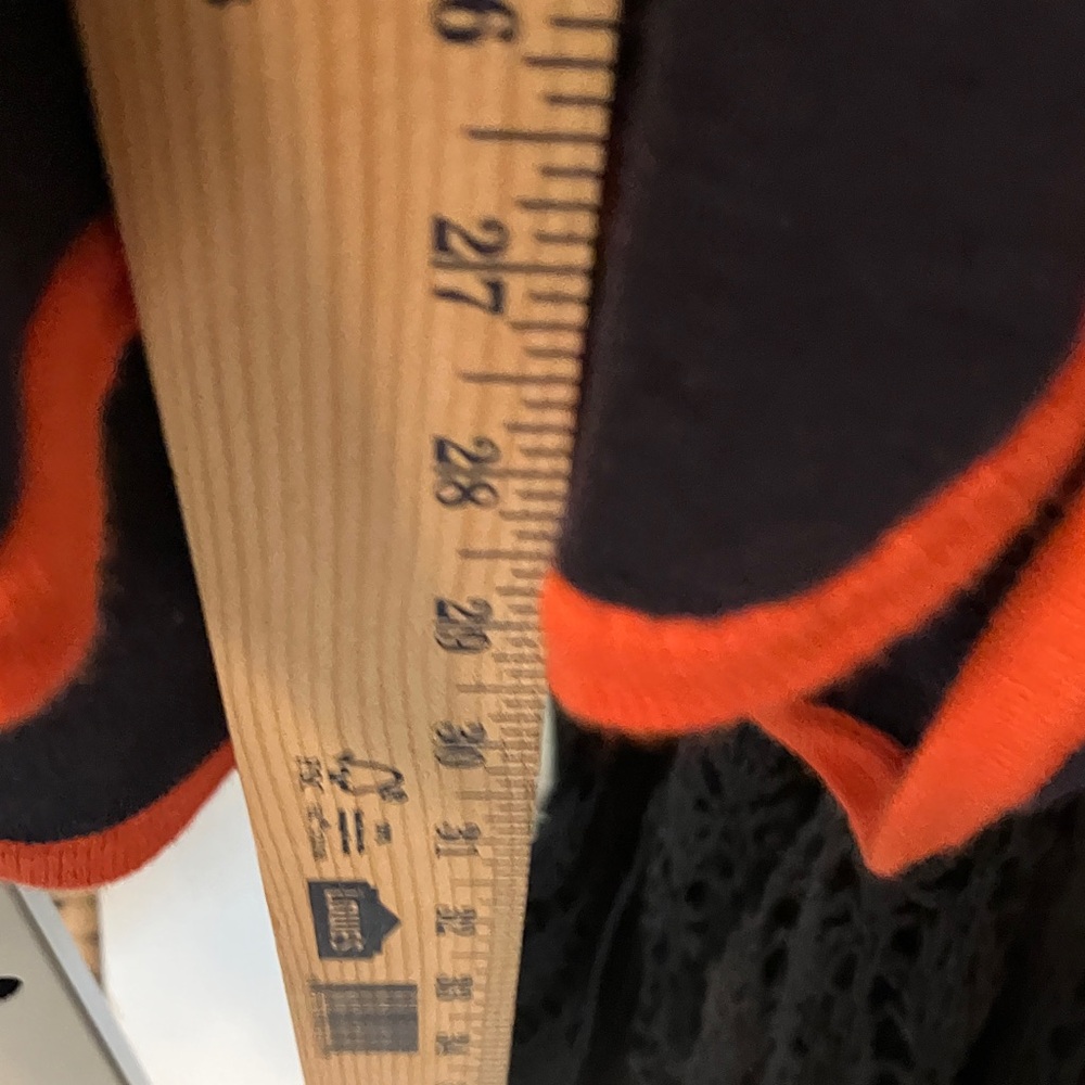 Crown & Ivy Navy and Orange Sweatshirt - Picture 5 of 5